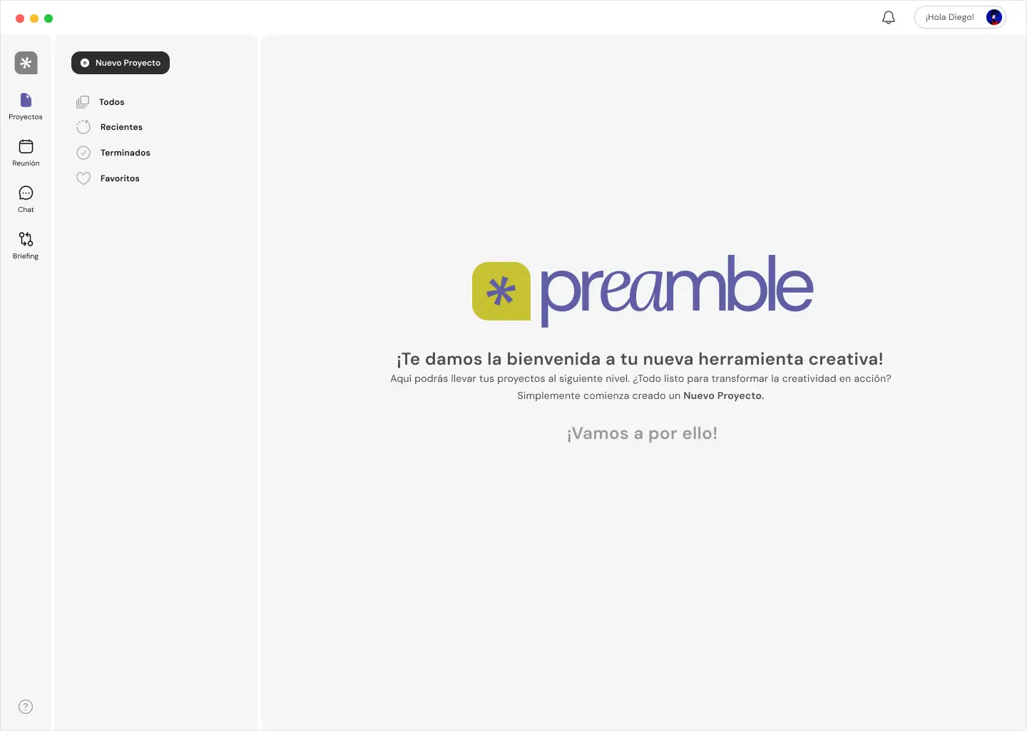 Vista previa de Preamble