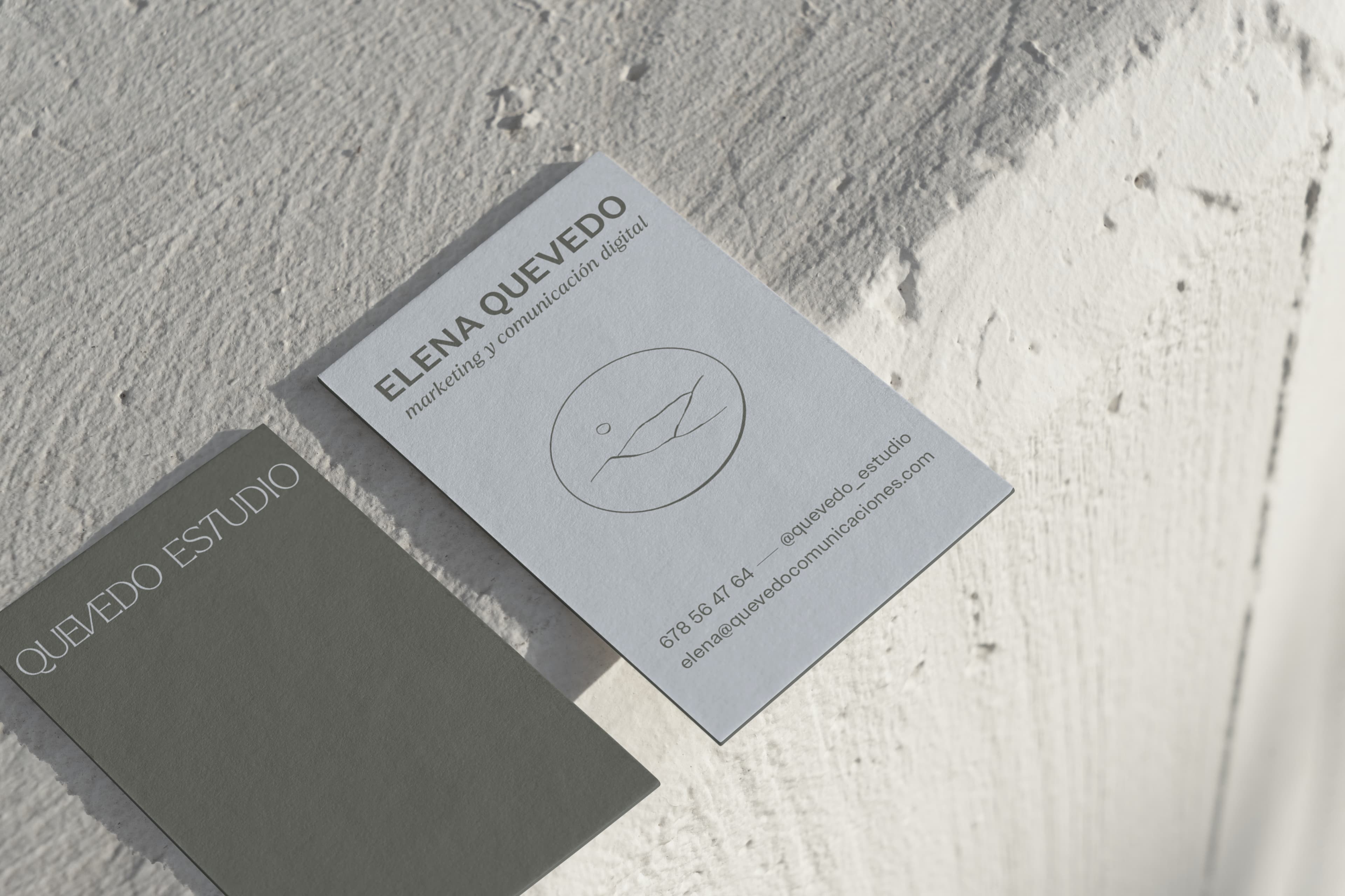 Quevedo Estudio — tarjeta de visita